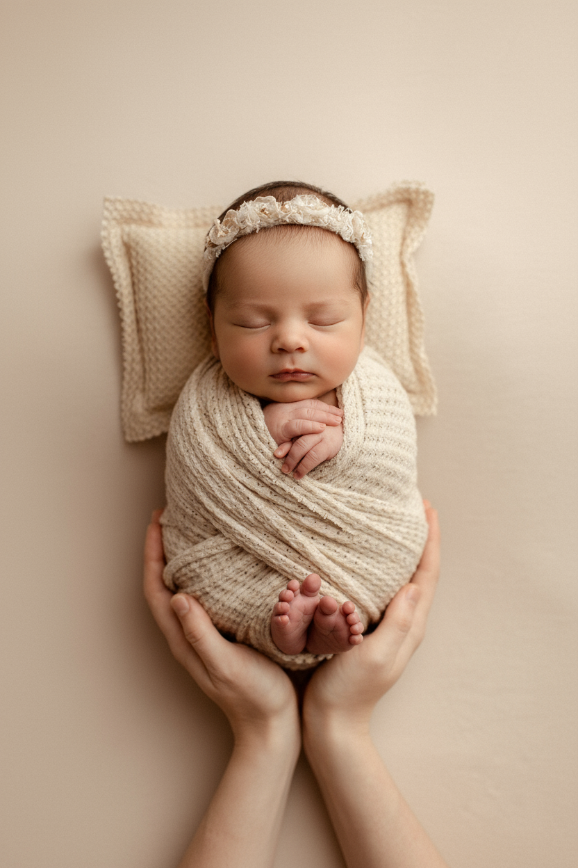 Baby Aria — Newborn Photography Session | Image by SD