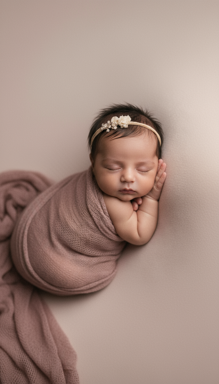 Baby Ava — Newborn & Family Photography Session | Image by SD