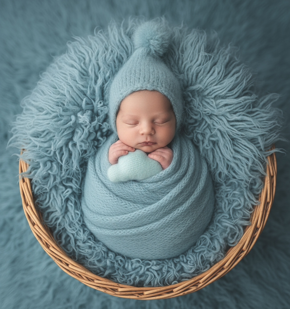 Baby Harper — Signature Newborn Studio Experience | Image by SD