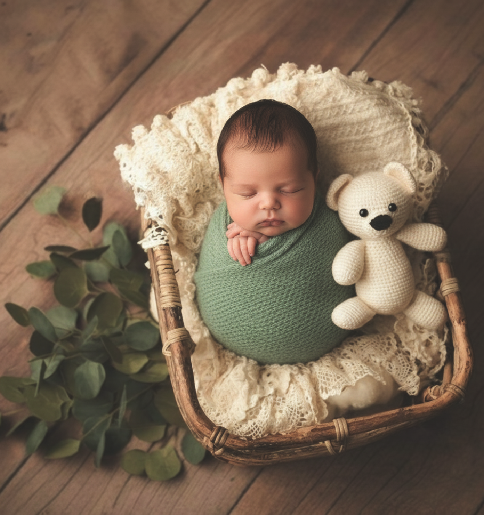 Baby Kai — Newborn Portraits for Wall Art | Image by SD