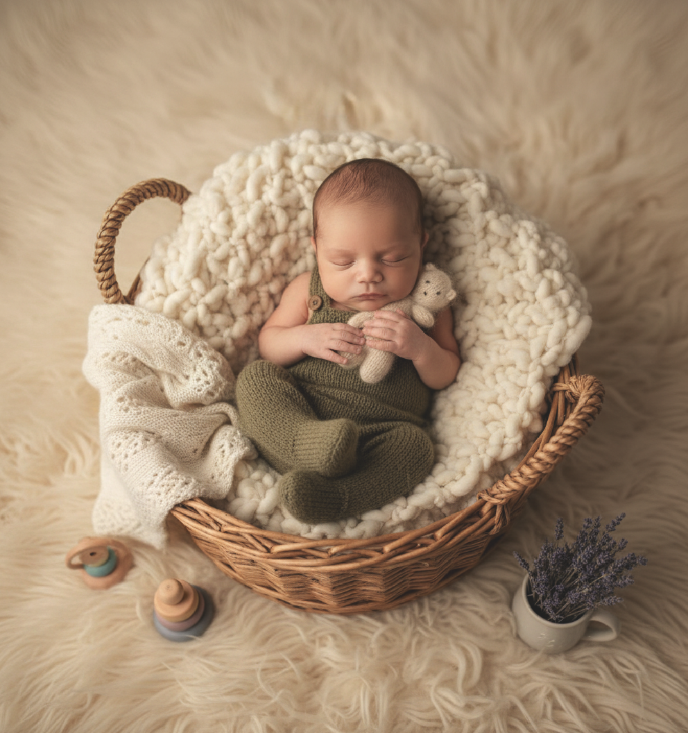 Baby River — Newborn Lifestyle Session | Image by SD