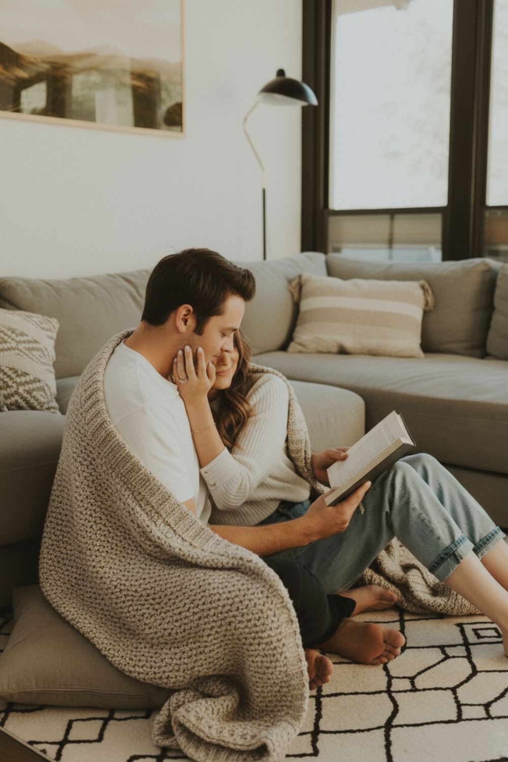 Engagement Photography — Olivia & Noah | Candid at-Home Session | Image by SD