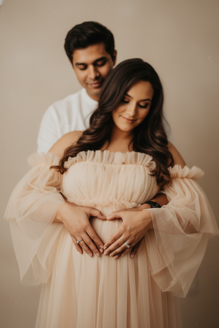 Luxury Maternity — Charlotte | Designer Gown Portraits | Image by SD