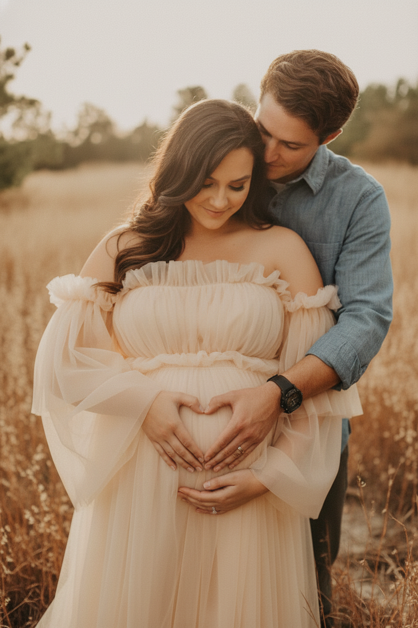 Maternity Couple Photoshoot — Emma & Noah | Love Before Baby | Image by SD