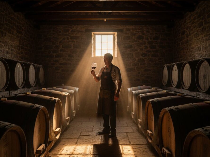 An editorial photograph depicting the authentic storytelling of a local Yarra Glen artisan, capturing a candid moment of creation in a sunlit workshop, showcasing the essence of 'Capturing Authentic Yarra Glen Editorial Stories'.