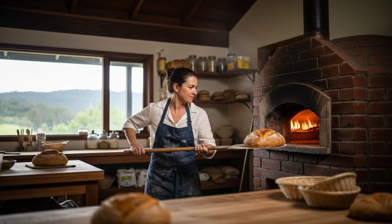 Dynamic Clematis editorial photography storytelling moment, featuring a local artisan passionately crafting pottery with intense focus, golden hour light illuminating the workshop, capturing the essence of creativity and dedication.