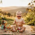 Joyful First Birthday Cake Smash Photos Tremont: Celebrate Big!