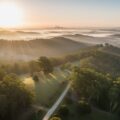 Kalorama drone photography majestic Dandenong Ranges landscapes: elevate your view!