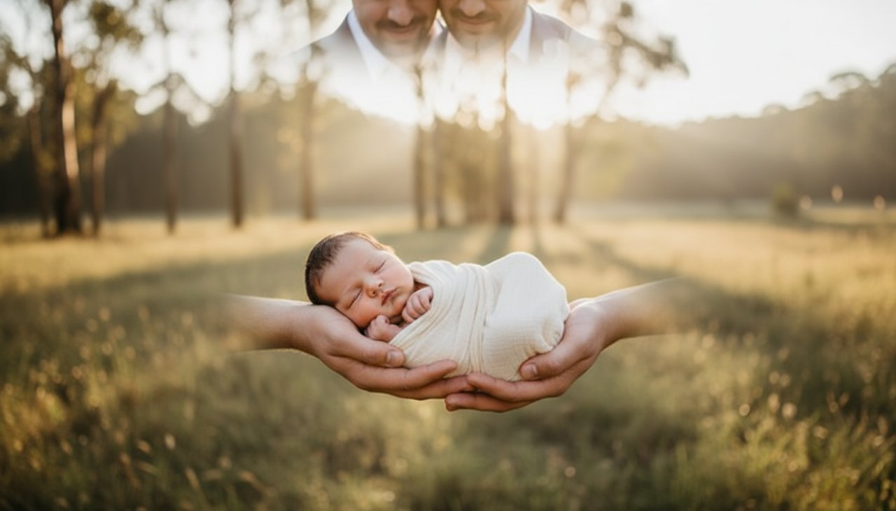 An intimate and heartwarming photograph of a newborn baby peacefully sleeping, bathed in soft, natural light, during a newborn photography bittern victoria natural light session, showcasing their tiny features in a serene setting.