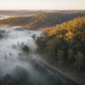 Sherbrooke drone photography majestic Dandenong Ranges views