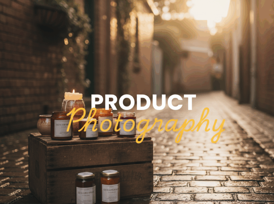 Atmospheric street photography style image capturing a beautifully arranged local product display in Chirnside Park, showcasing the importance of Unlocking premium product photography Chirnside Park small businesses with professional flair and cinematic lighting.