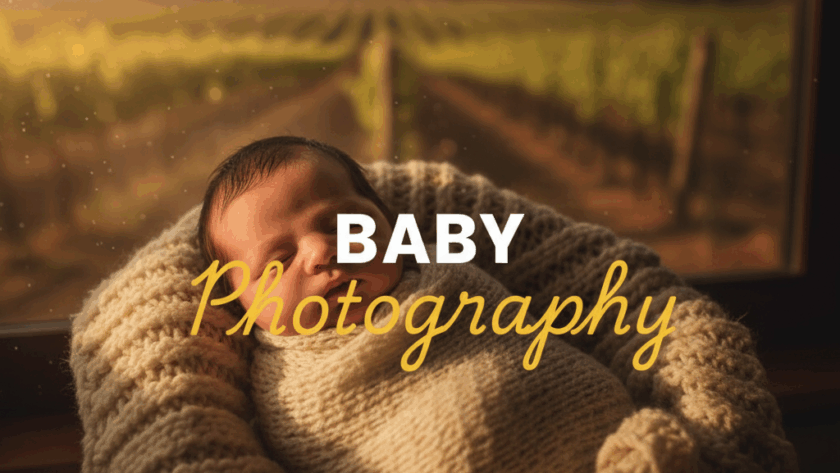 A cinematic, moody street photography style image showcasing a Yarra Valley baby photography natural newborn session, with dramatic light illuminating a baby's serene face, evoking tender, cherished moments.