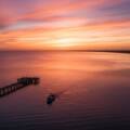 Altona coastal drone photography Victorian sunset – Golden Hour Skies