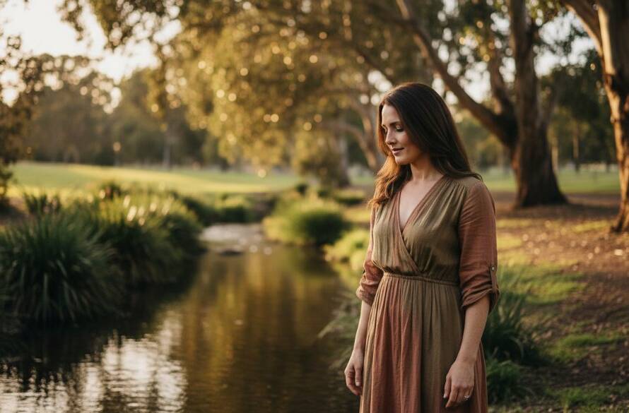 An evocative black and white portrait, showcasing the Ashburton Fine Art Photography Storytelling style, featuring a subject lost in thought amidst the dappled light of an Ashburton park, exuding deep emotion and artistic grace.