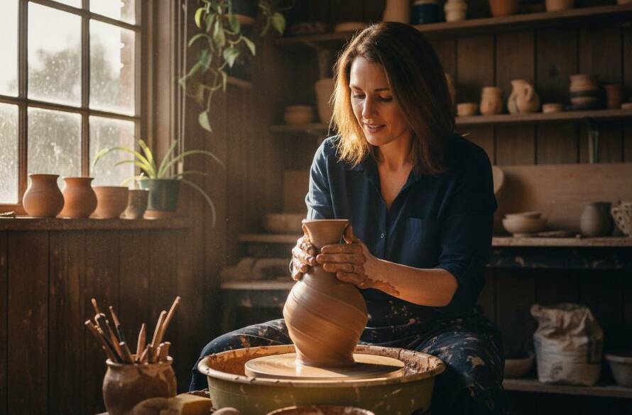 A dramatic close-up of a handcrafted gourmet food product, perhaps a bespoke artisan chocolate, being delicately placed on a rustic timber board in a sun-drenched Ashwood cafe. The shot, an example of Ashwood Victoria product photography for local businesses, features a shallow depth of field, highlighting rich textures and professional, warm lighting, evoking a sense of luxury and quality. This epic moment captures the essence of artisanal craftsmanship.