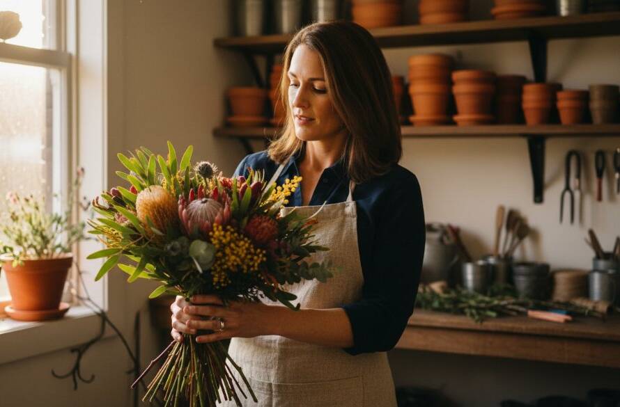 Dynamic close-up of a local artisan passionately crafting pottery in their sunlit Croydon South studio, showcasing the essence of authentic branding photography Croydon South small businesses thrive, with golden hour light illuminating their focused expression and the intricate details of their work.