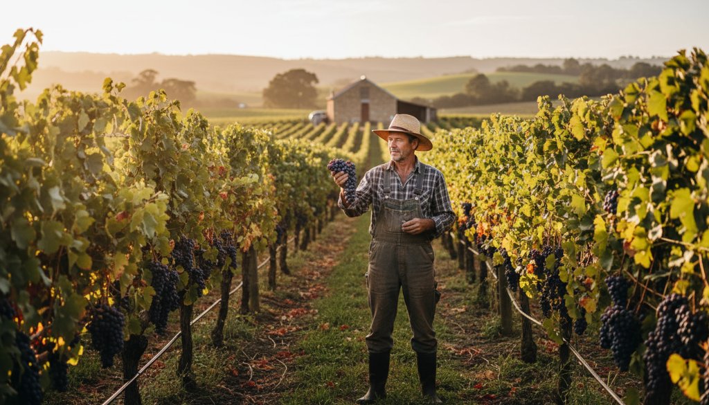 A powerful editorial photograph showing a local artisan passionately crafting their product in a rustic Beaconsfield workshop, bathed in dramatic natural light, capturing the essence of Beaconsfield Victoria editorial photography local stories.