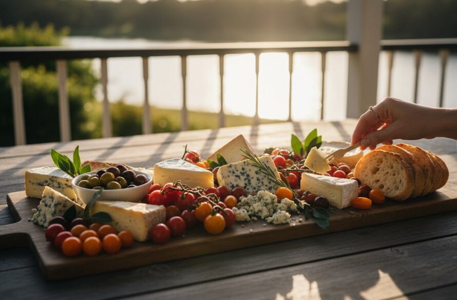 Dramatic, cinematic close-up of a perfectly plated dish, perhaps a colourful salad or a dessert, set against a softly blurred backdrop of Benalla's local cafe interior during golden hour, emphasizing the meticulous detail and vibrant textures of the food. This Benalla artisanal food photography storytelling image captures the essence of a gourmet experience.