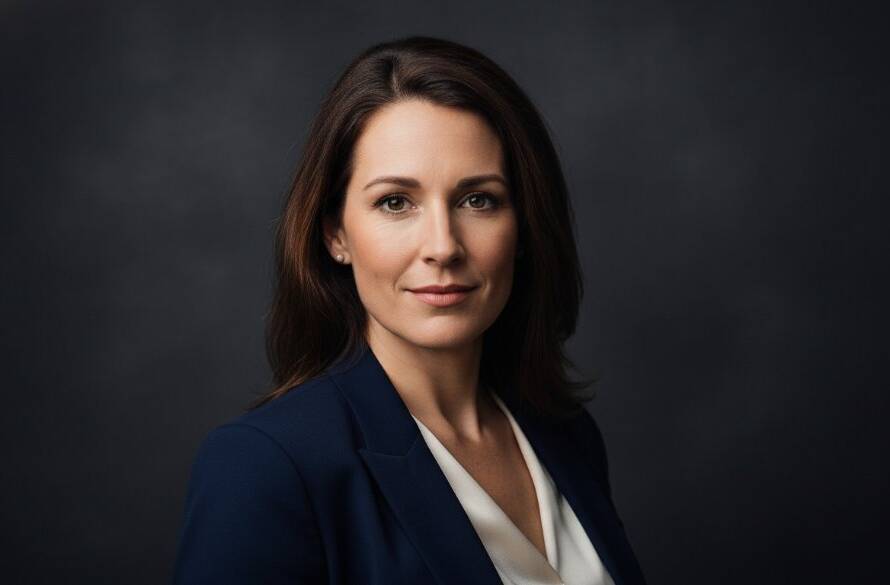 A stunning, dramatic portrait showcasing bespoke studio photography in Deer Park Melbourne, with a subject radiating confidence under cinematic lighting, capturing an epic, professional moment.