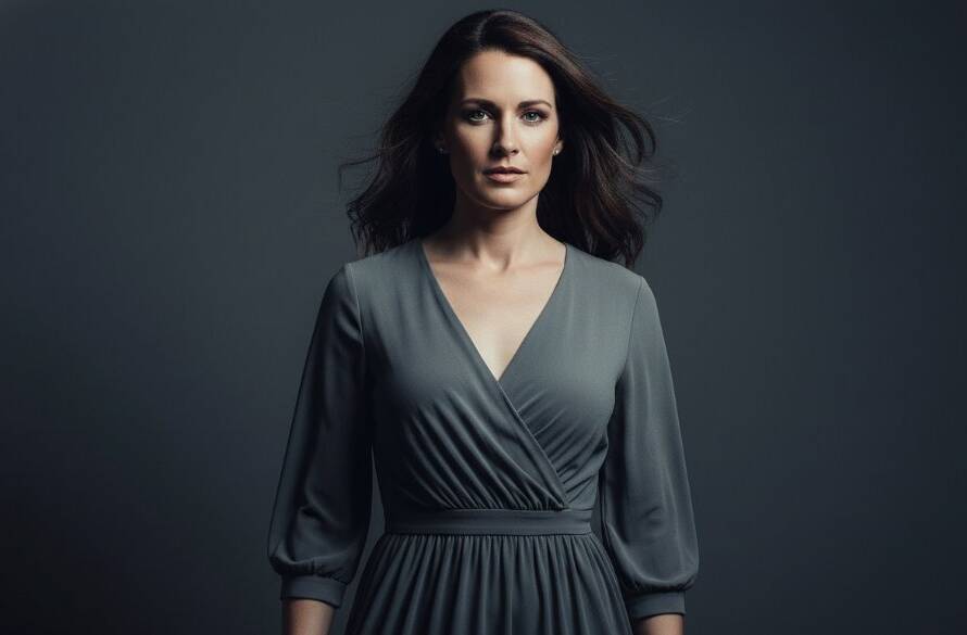 A dramatic, high-key Black Rock studio photography creative portraits session, featuring a subject with intense eye contact, bathed in soft, ethereal light, capturing a profound and intimate moment.