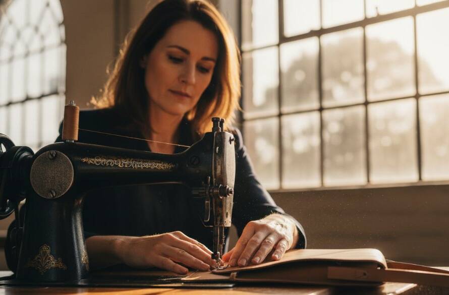 A captivating editorial photograph in Boronia, Victoria, showcasing a local artisan meticulously crafting pottery with dramatic, warm backlighting filtering through a workshop window, capturing an epic moment of creative focus. The scene highlights Boronia Victoria editorial storytelling photography with a professional, color-graded cinematic feel.