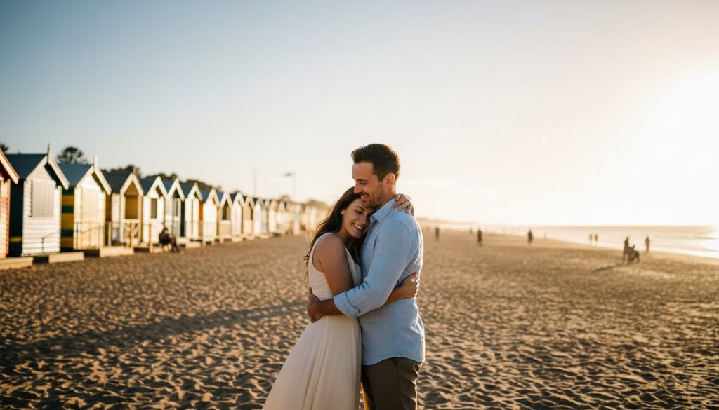 A candid, emotionally charged moment from a 'Brighton Victoria intimate event photography' session, featuring guests laughing joyfully against a softly lit background, showcasing the vibrant atmosphere.