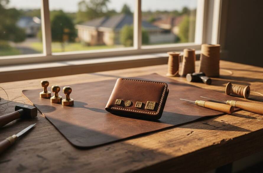 Dramatic studio shot of beautifully arranged local artisan products, highlighting intricate details with warm, directional lighting against a blurred Bulleen backdrop, embodying Bulleen artisanal product photography excellence.