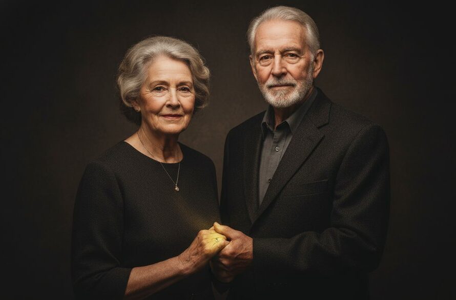A dramatically lit, professional studio portrait capturing a timeless moment of a family in Clunes, Victoria, showcasing the quality of capturing timeless portraits studio Clunes Vic.