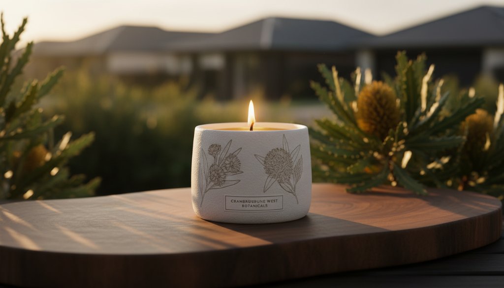 An epic moment of a perfectly styled artisan coffee product from a Cranbourne West e-commerce brand, captured with dramatic studio lighting and a subtle bokeh background, highlighting its rich textures for Cranbourne West Product Photography for E-commerce.