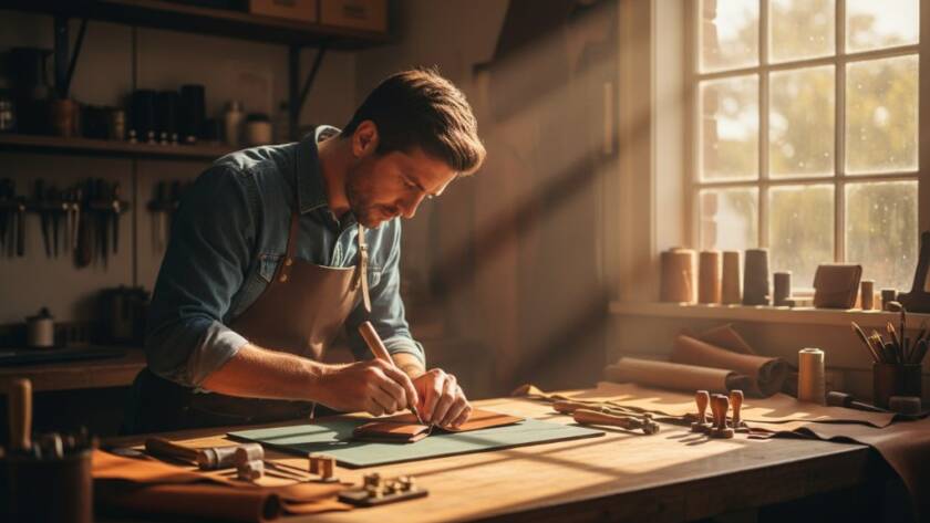 Dynamic Croydon North editorial photography for local businesses, capturing a chef's triumphant moment in a bustling open kitchen, dramatically lit with warm tones, showcasing local culinary excellence in an epic, high-energy shot.