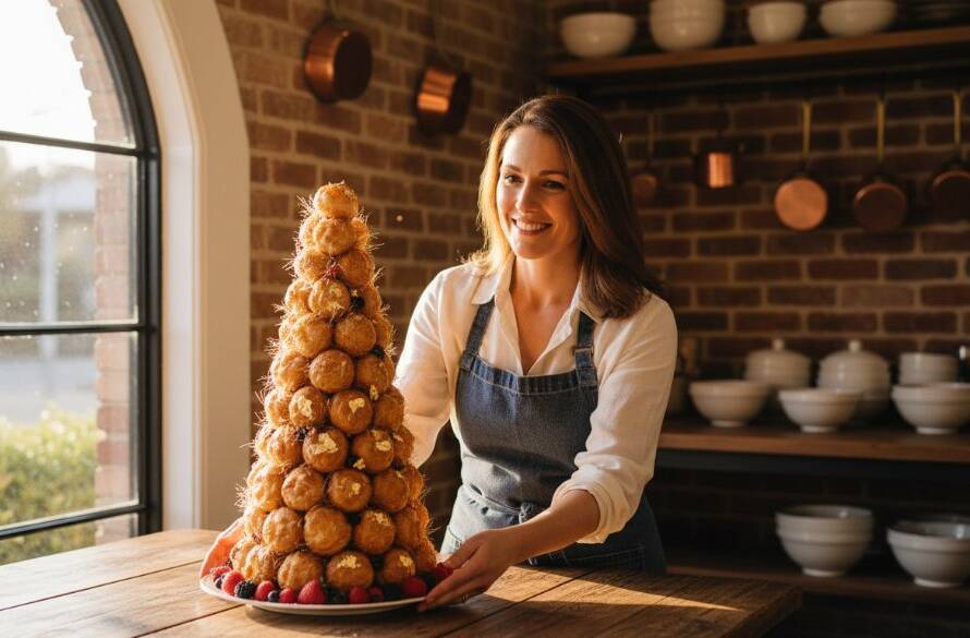 Dramatic portrait of a creative entrepreneur, a local artisan, caught in an epic moment of thoughtful creation in their sunlit Croydon studio, showcasing Croydon Victoria bespoke personal brand photography.