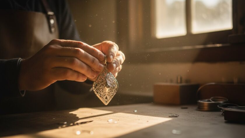 Dynamic close-up of a handcrafted ceramic mug from a Delacombe local artisan product photography session, dramatically lit to highlight its texture and glaze, capturing the essence of local craftsmanship.