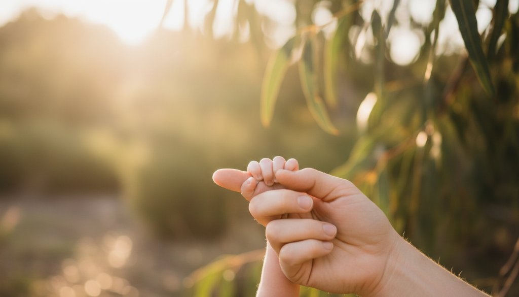 A heartwarming, professionally lit 'epic moment' photograph showcasing Donvale newborn photography capturing natural light moments, with a baby nestled gently in a basket amidst soft morning light in a natural Donvale setting.
