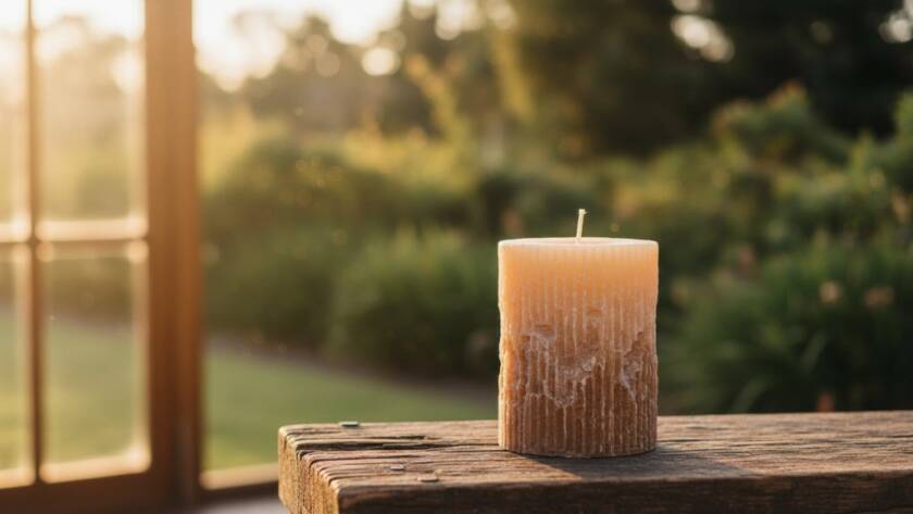 Dramatic, cinematic product photography of a handcrafted ceramic mug from a Donvale artisan, beautifully lit against a natural, rustic backdrop reminiscent of Mullum Mullum Creek, captured with a shallow depth of field, showcasing intricate details and textures to highlight its unique craftsmanship. The image evokes quality and local artistry, featuring a subtle play of light and shadow, expertly colour-graded.