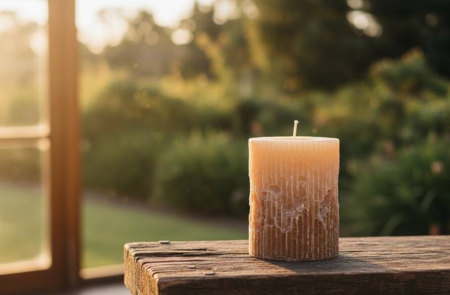 Dramatic, cinematic product photography of a handcrafted ceramic mug from a Donvale artisan, beautifully lit against a natural, rustic backdrop reminiscent of Mullum Mullum Creek, captured with a shallow depth of field, showcasing intricate details and textures to highlight its unique craftsmanship. The image evokes quality and local artistry, featuring a subtle play of light and shadow, expertly colour-graded.