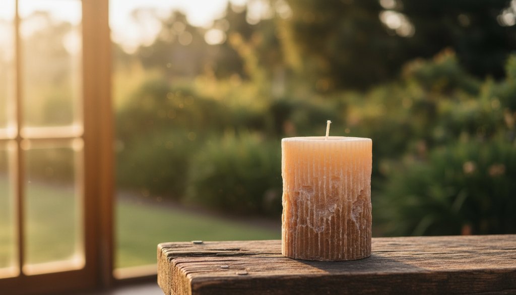 Dramatic, cinematic product photography of a handcrafted ceramic mug from a Donvale artisan, beautifully lit against a natural, rustic backdrop reminiscent of Mullum Mullum Creek, captured with a shallow depth of field, showcasing intricate details and textures to highlight its unique craftsmanship. The image evokes quality and local artistry, featuring a subtle play of light and shadow, expertly colour-graded.