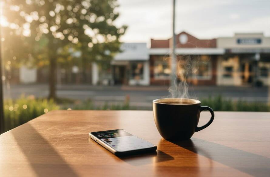 An epic moment captured in Ringwood North: dynamic advertising photography showcasing a handcrafted artisanal product bathed in dramatic natural light, emphasizing its unique texture and quality, with a subtle, blurred background hinting at a local Ringwood North market stall.
