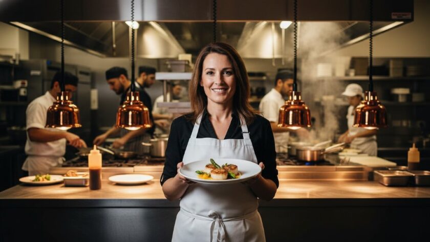 Dramatic wide shot of a local artisan passionately crafting bespoke jewellery in a sun-drenched, rustic East Geelong studio, captured as dynamic East Geelong editorial photography with rich, warm tones and focused light on the intricate work.