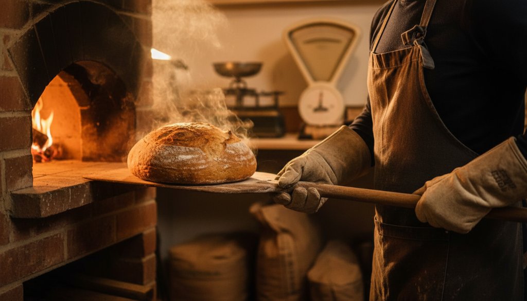 A dramatic, high-angle shot of a local artisan in East Geelong meticulously crafting a bespoke item in their sunlit workshop, showcasing the essence of their brand through 'Elevate East Geelong Business Branding Photography', with professional colour grading and cinematic lighting.