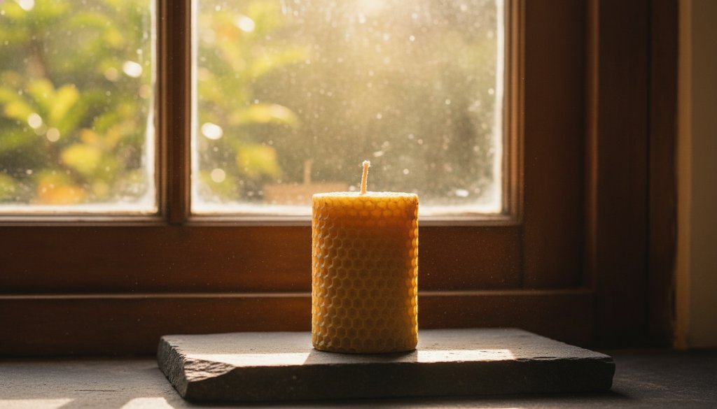 An intricately crafted artisanal ceramic bowl, bathed in golden hour sunlight, subtly highlights its texture and form, representing the essence of 'Elevate Park Orchards product photography for local businesses' against a rustic, natural backdrop.