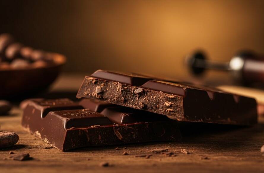 A stunning, professionally lit close-up of a beautifully arranged product (e.g., gourmet artisan chocolates) captured in a dynamic, 'epic moment' style, showcasing intricate details against a blurred backdrop reminiscent of a Scoresby local market or workshop, designed to elevate Scoresby business with professional product photography, bathed in dramatic, warm studio light.