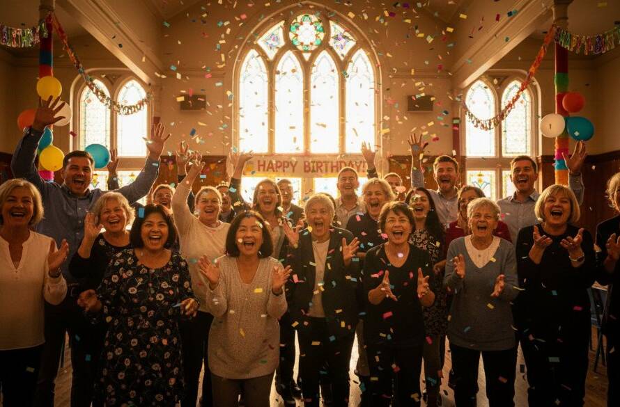 Vibrant candid shot of guests laughing and cheering at a milestone birthday party in Endeavour Hills, professionally captured by Image by SD, showcasing joyful Endeavour Hills party photography capturing candid moments.
