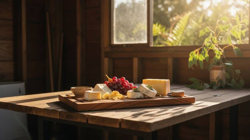 An exceptional product photography Croydon North scene featuring a handcrafted artisan ceramic mug from a local Croydon North pottery studio, dramatically lit by a warm, golden sunrise through a window, casting long shadows and highlighting the intricate glaze and texture. The mug is placed on a rustic wooden table with a soft bokeh background of a leafy garden, evoking a sense of local craft and serene morning light, captured with professional colour grading.