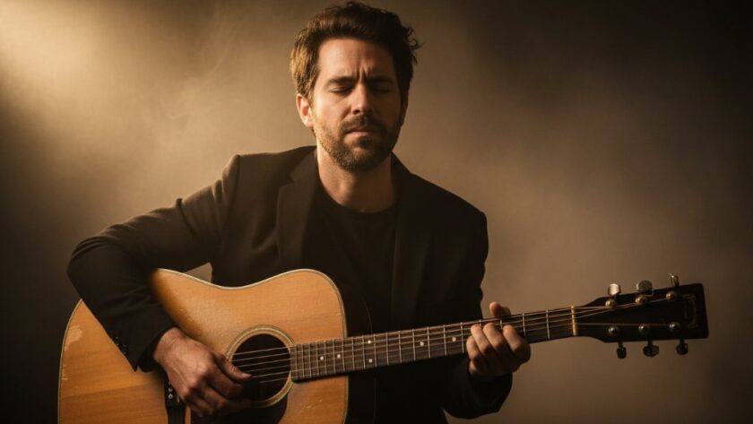 An epic moment captured in exceptional studio photography Creswick VIC, featuring a young couple laughing genuinely, bathed in dramatic, soft light against a minimalist dark backdrop, showcasing their emotional connection with professional color grading.