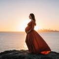 Frankston South Maternity Photoshoot Coastal Glow: A Timeless Capture