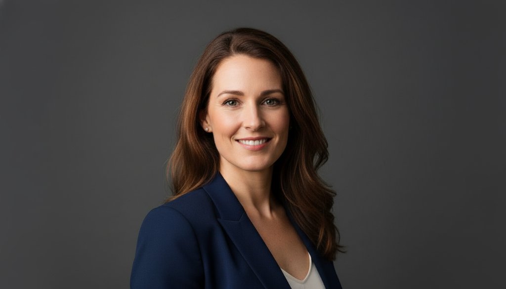 A powerfully posed subject captured with dramatic lighting in a professional studio, showcasing Frankston studio photography for striking portraiture by a skilled photographer.