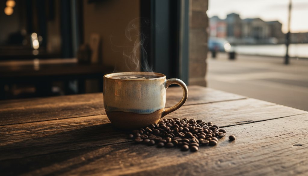 Dramatic close-up photograph showcasing beautifully styled artisan products from a Geelong boutique, expertly lit and composed, illustrating how Geelong Product Photography Elevates Brand Aesthetics.