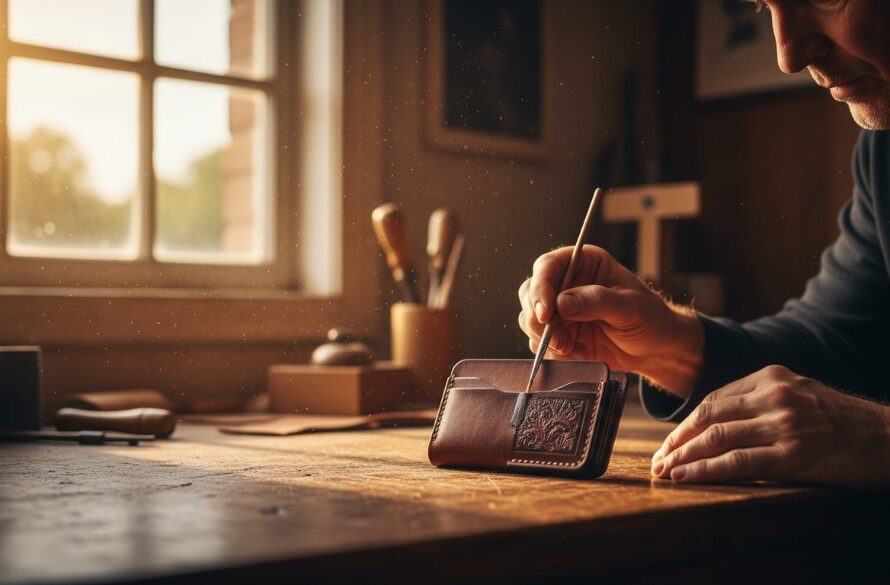 A beautifully lit close-up of a handcrafted ceramic bowl, showcasing its intricate details and texture, set against a blurred background of a Hamlyn Heights artisan workshop, illustrating expert Hamlyn Heights artisanal product photography.