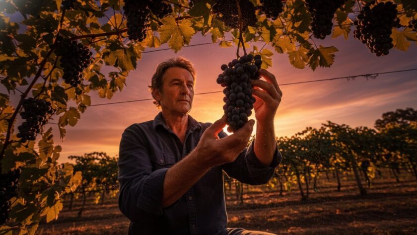 An expert Huntly Victoria editorial photography for authentic brand stories capturing a dramatic, low-angle shot of a local artisan intensely focused on their craft in a sunlit workshop, with golden dust motes dancing in the light, showcasing genuine passion and skill.