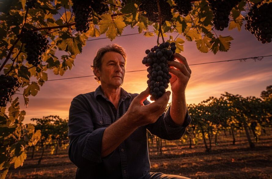 An expert Huntly Victoria editorial photography for authentic brand stories capturing a dramatic, low-angle shot of a local artisan intensely focused on their craft in a sunlit workshop, with golden dust motes dancing in the light, showcasing genuine passion and skill.